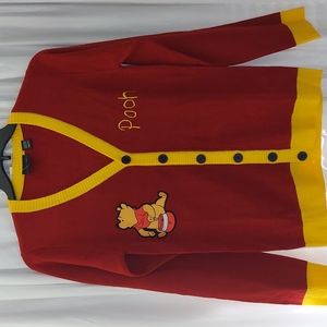 NWT Authentic Disney Winnie the Pooh Cardigan